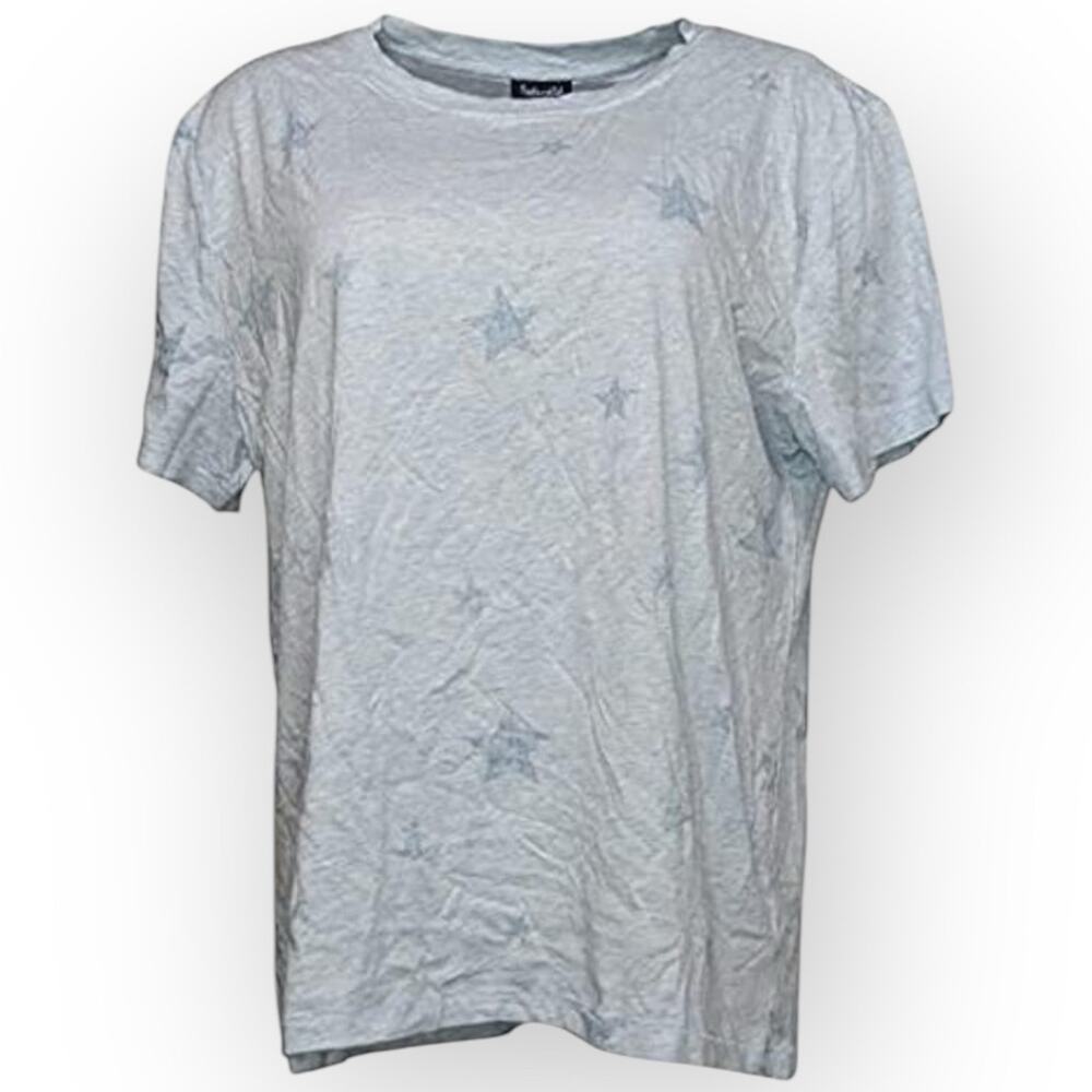 NWT Splendid Blue Star Print Cotton Short Sleeve Tee – Size XL 131XL